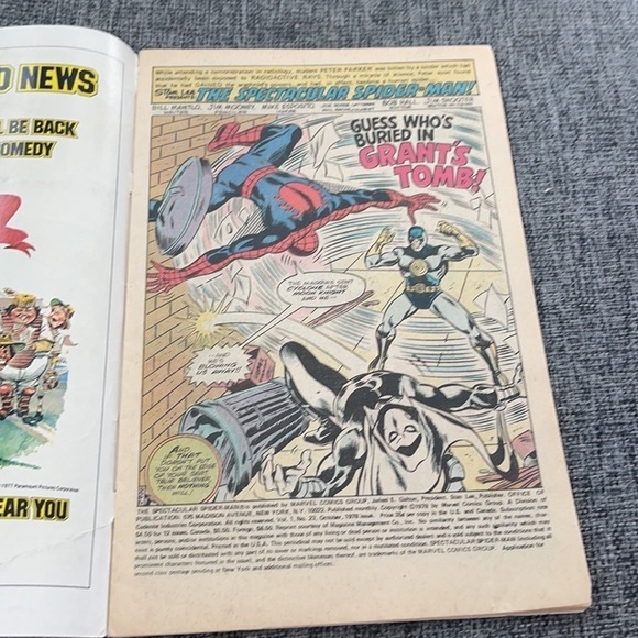 Marvel, Peter Parker The Spectacular Spiderman "Cyclone Strikes" #23 - Picture 6 of 8